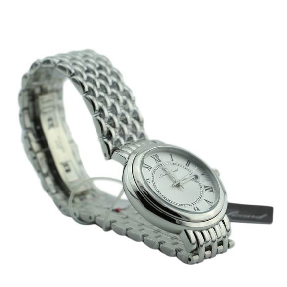 New Lucien Piccard Women Fantasia Analog Watch Silver-Tone Stainless Steel main image 5